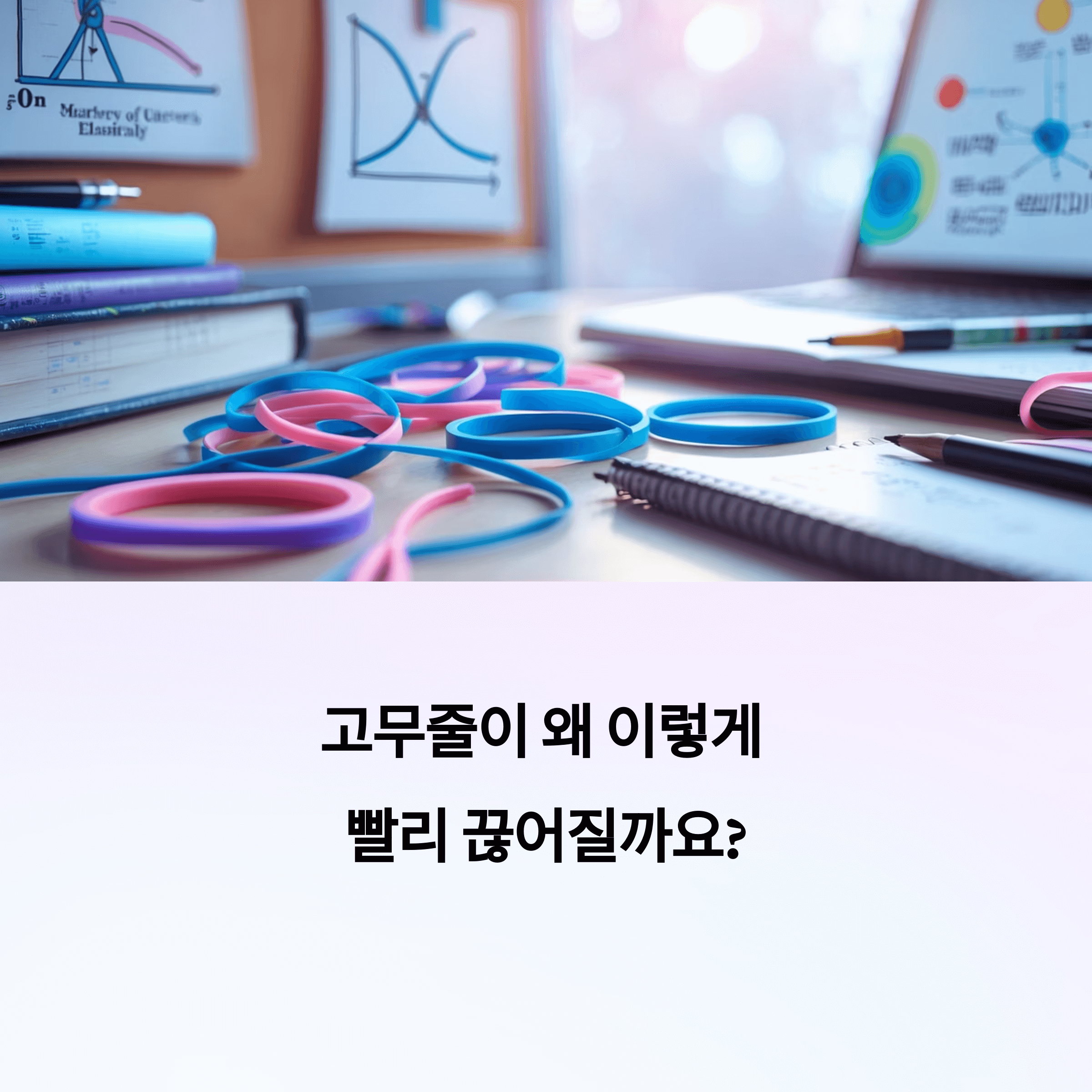 고무줄 끊어짐 원인과 수명 늘리는 비결