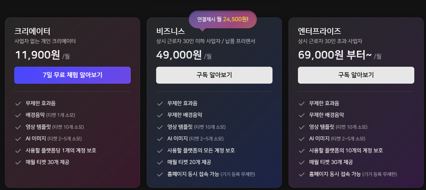 구독요금제