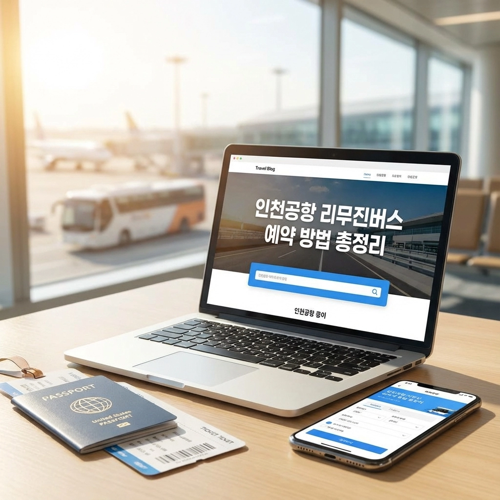 인천공항 리무진버스 예약 방법 총정리