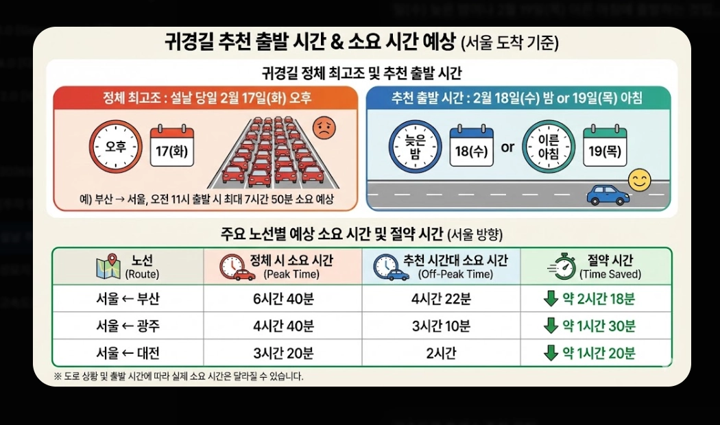 설날 주차 팁(2026 설 연휴, 전국 무료 주차장, 고속도로)(+ 전기차 충전)