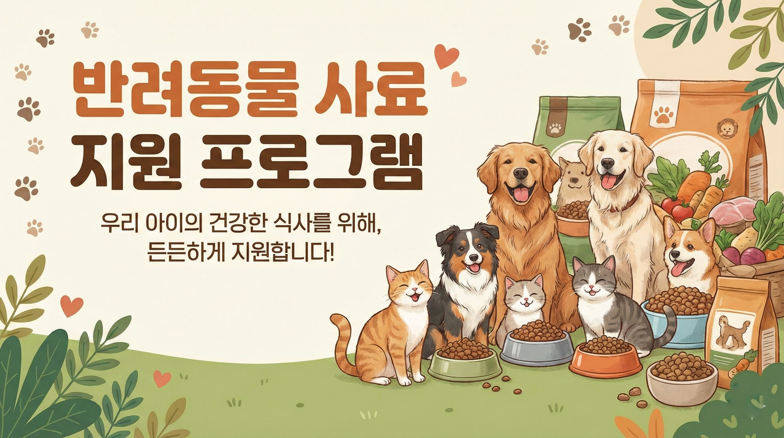 반려동물 사료 지원 프로그램