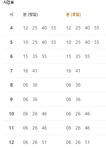 둔촌동역 인천공항 리무진 버스 노선 시간표 요금 예약 방법 6300번
