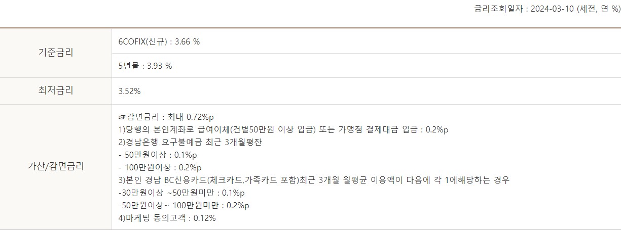 BNK모바일 주택담보대출