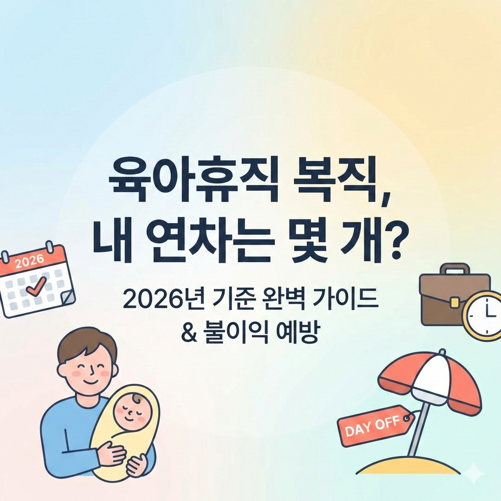 2026 육아휴직 복직 연차 발생 기준과 불이익 예방 가이드