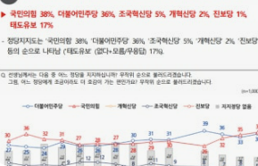 정당지지도 사진