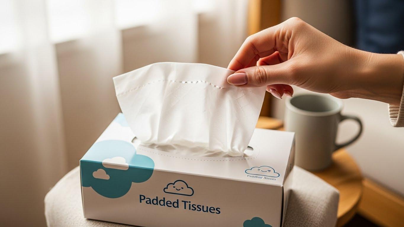 패딩 티슈