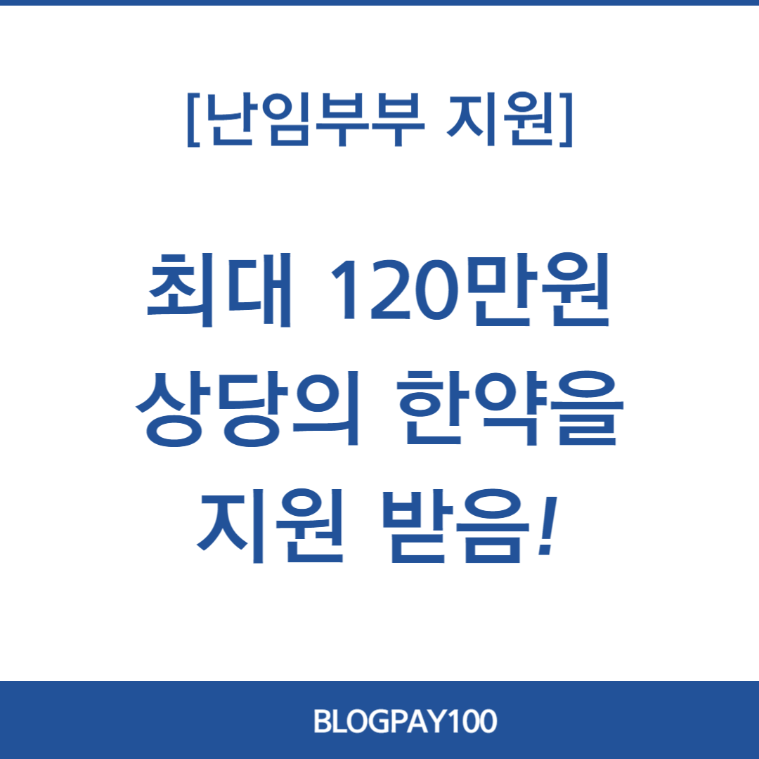 경기도 난임부부 한의약 지원