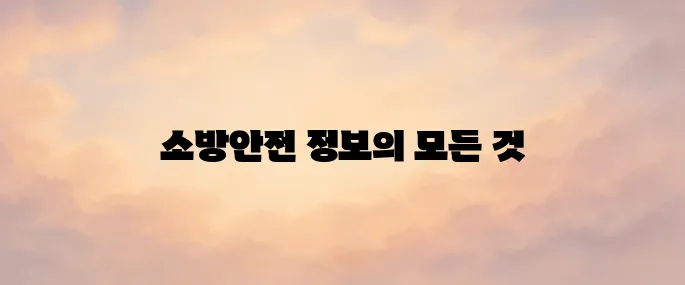 한국소방안전원 홈페이지 (https://www.kfsi.or.kr)