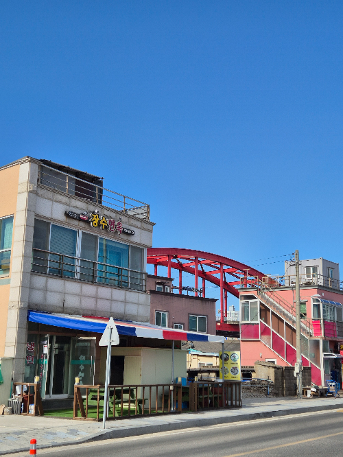 파란하늘의 가게 전경