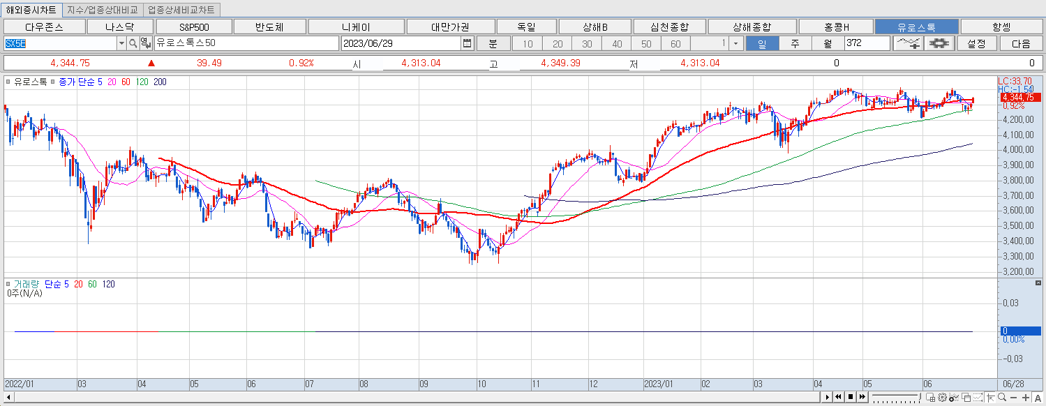 6.29 유로스톡 마감