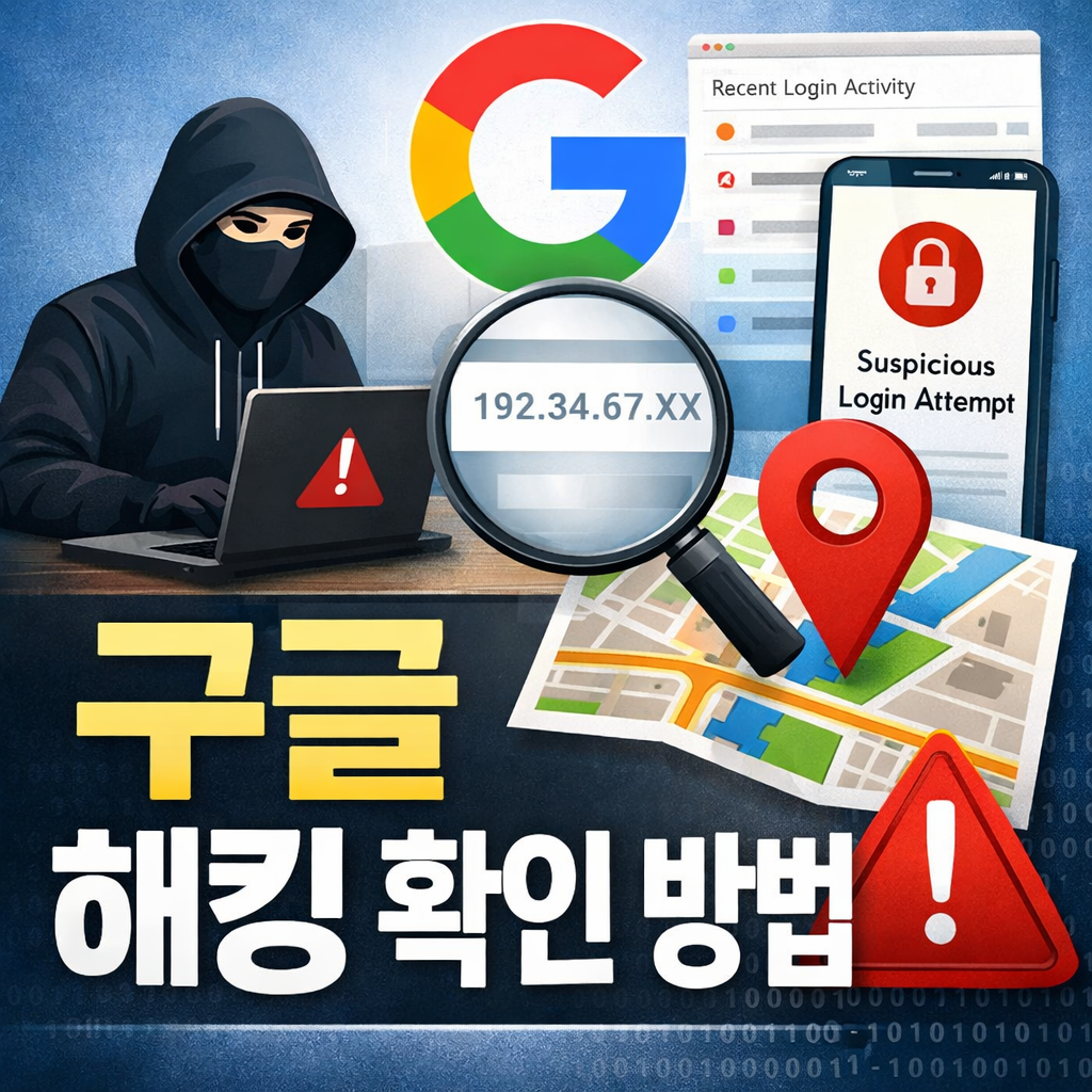 2026년 구글 계정 접속 기록으로 해킹 확인하는 법 &ndash; 위치 로그 활용하기
