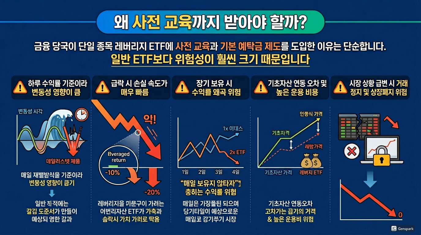 왜 사전 교육까지 받아야 할까?