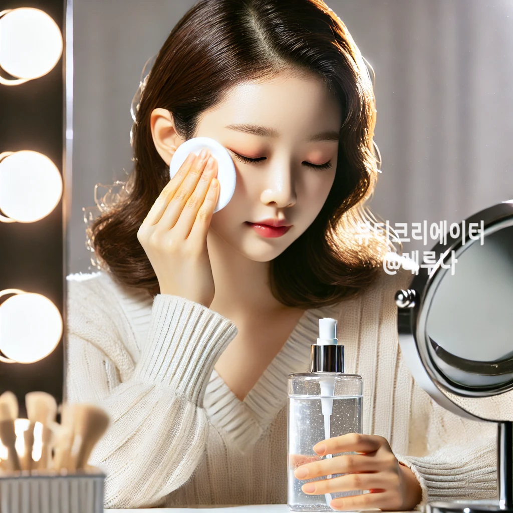 한국 메이크업 클렌징