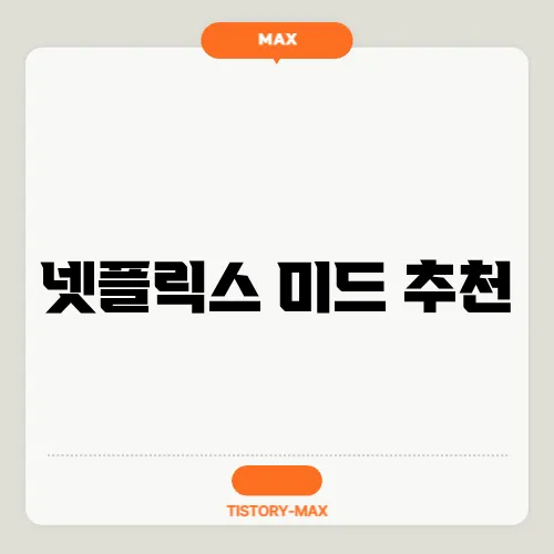 넷플릭스 미드 추천