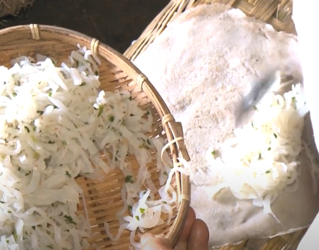 한국의 떡 종류 빙떡-빙떡 만들기