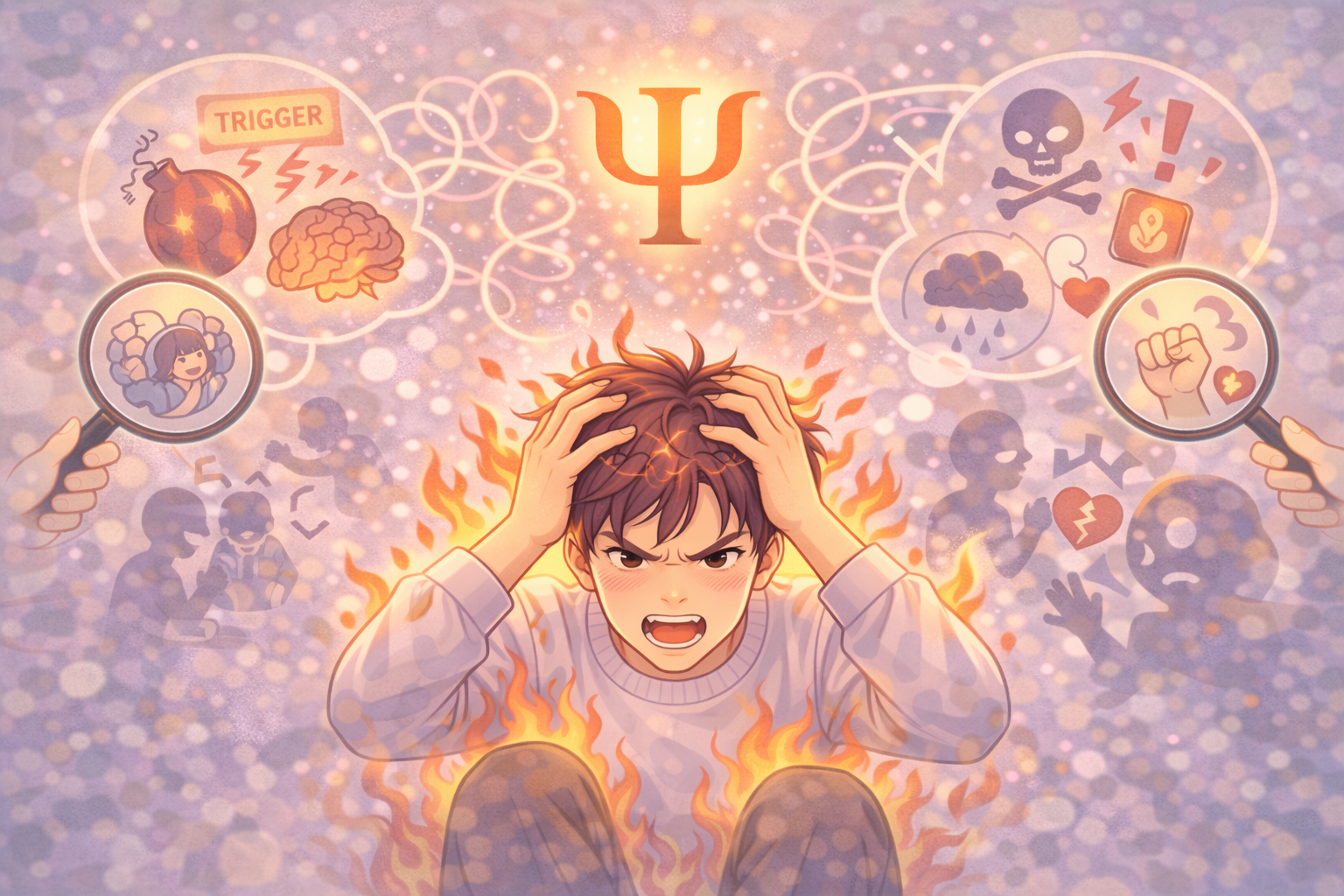 분노 조절이 어려운 사람의 심리 구조에 대한 심리학적 분석 이미지