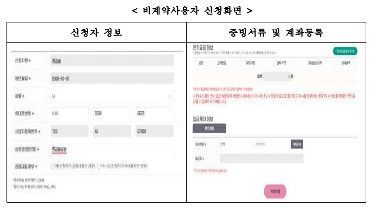 2024 전기요금 특별지원 신청방법 대상