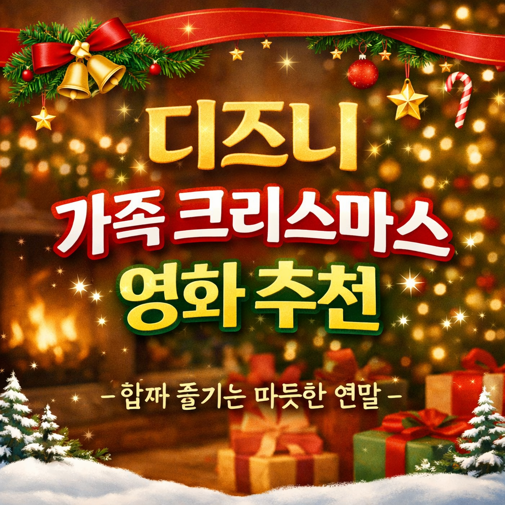 가족과 함께 보는 크리스마스 영화 추천 │ 디즈니에서 고른 따뜻한 연말 리스트