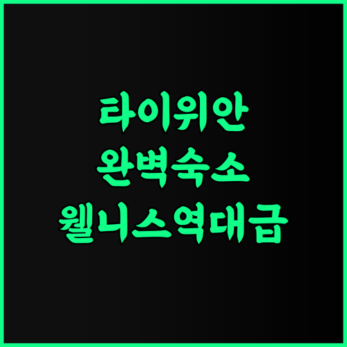 타이위안 완다 비스타 추천 도심 접근..