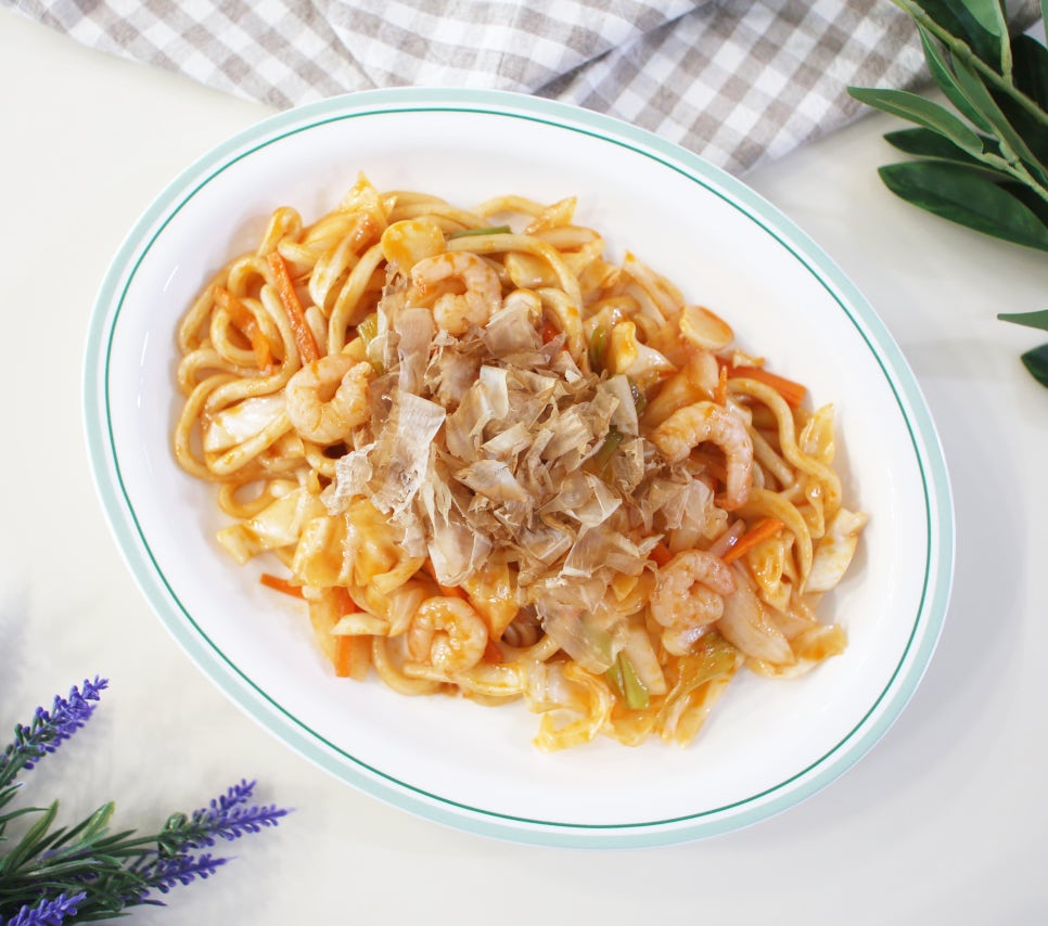 해물 볶음우동 야끼우동