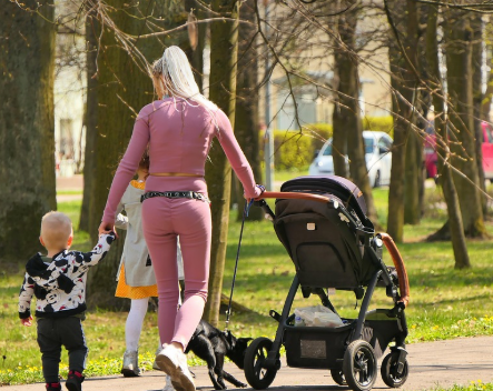 유모차 하부 바구니 수납력 분석(기저귀가방, 장보기, 수납 활용법) 관련 사진