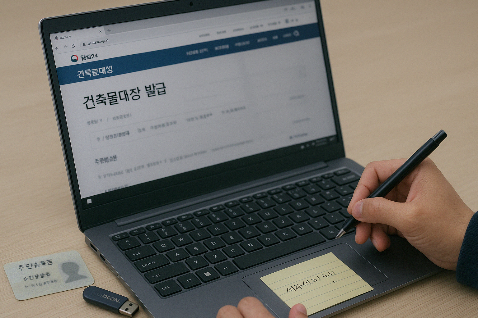 건축물대장 열람 발급 사진