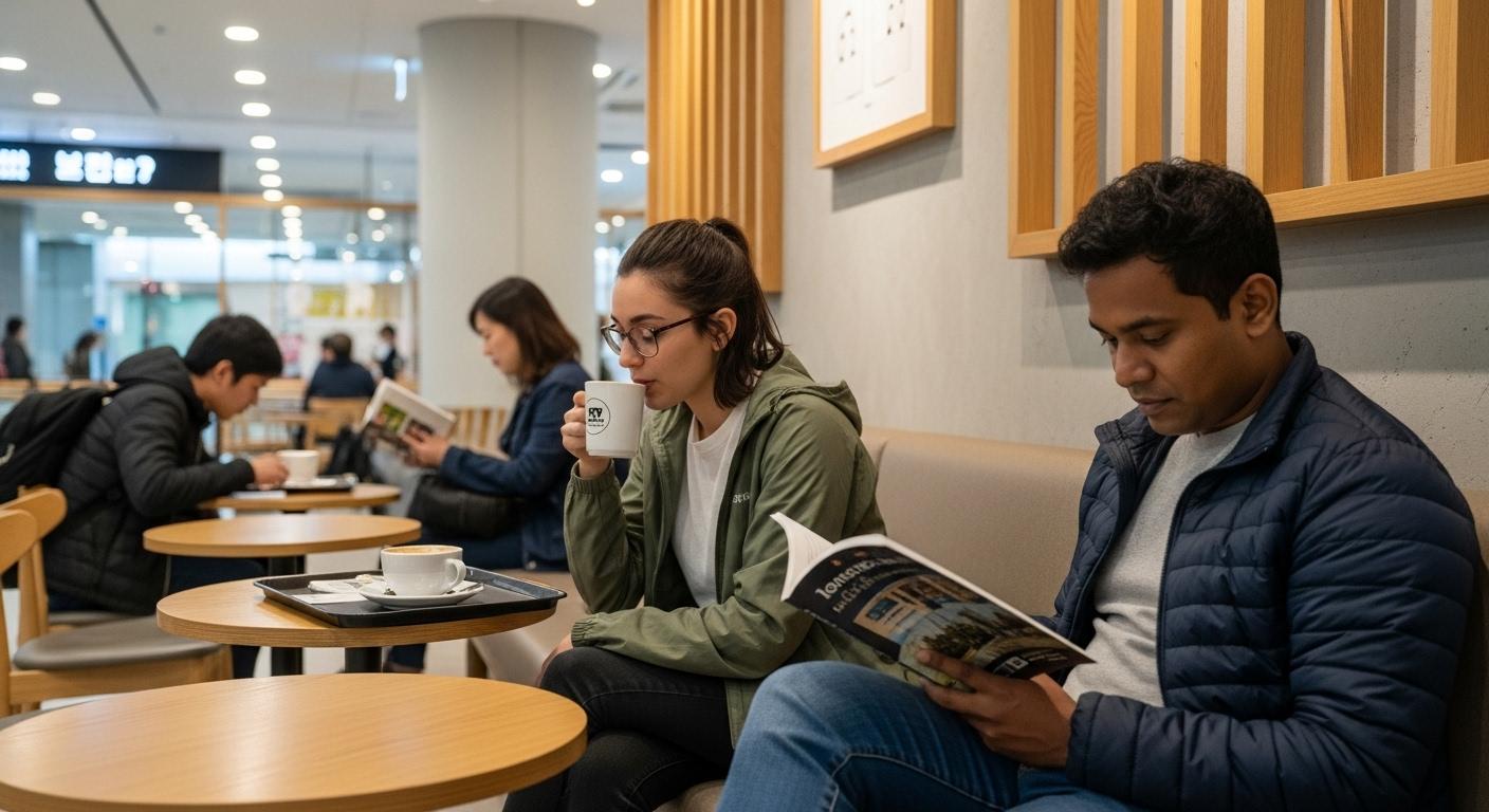 인천공항내 카페