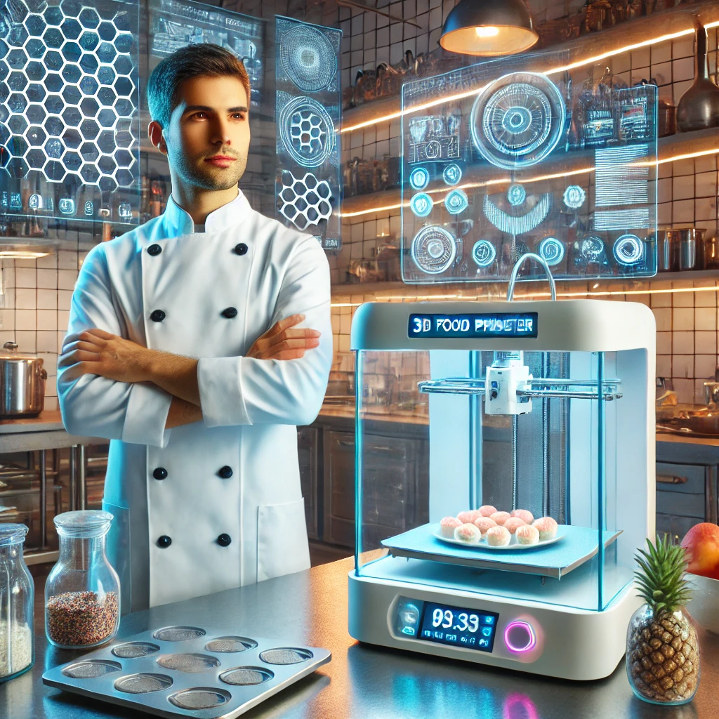 3D 프린팅 식품 개발자: 음식과 기술의 경계를 허무는 미래 직업