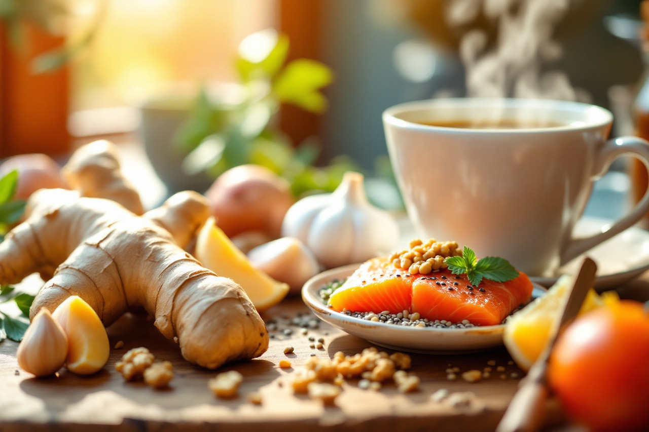 항염증 식품 섭취