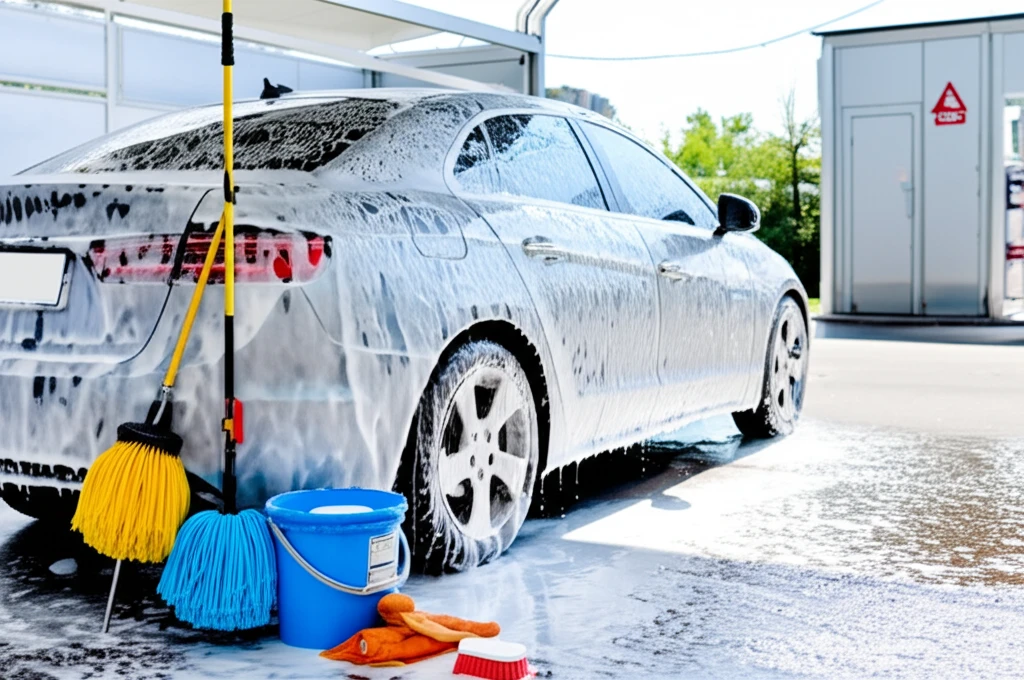 셀프세차 얼룩 방지 시간대 선택이 중