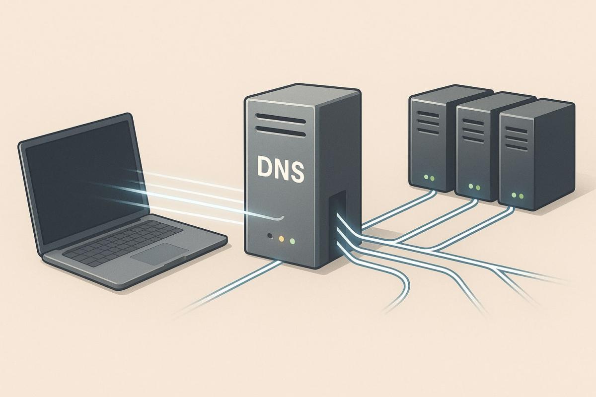 PC의 DNS캐시에 남은 기존주소와 신규 주소