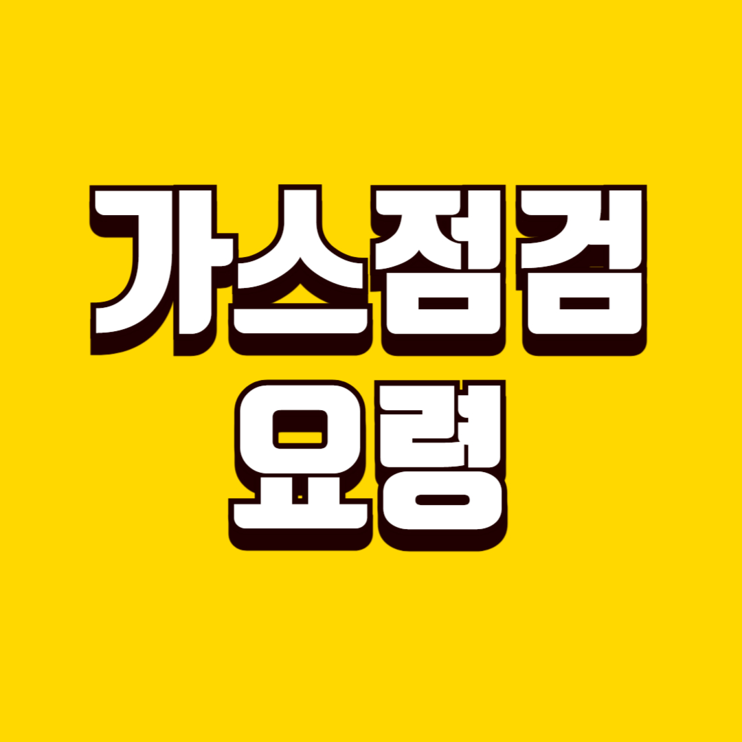 가정 내 가스 안전 점검과 사용 요령, 사고를 예방하는 일상 관리 방법