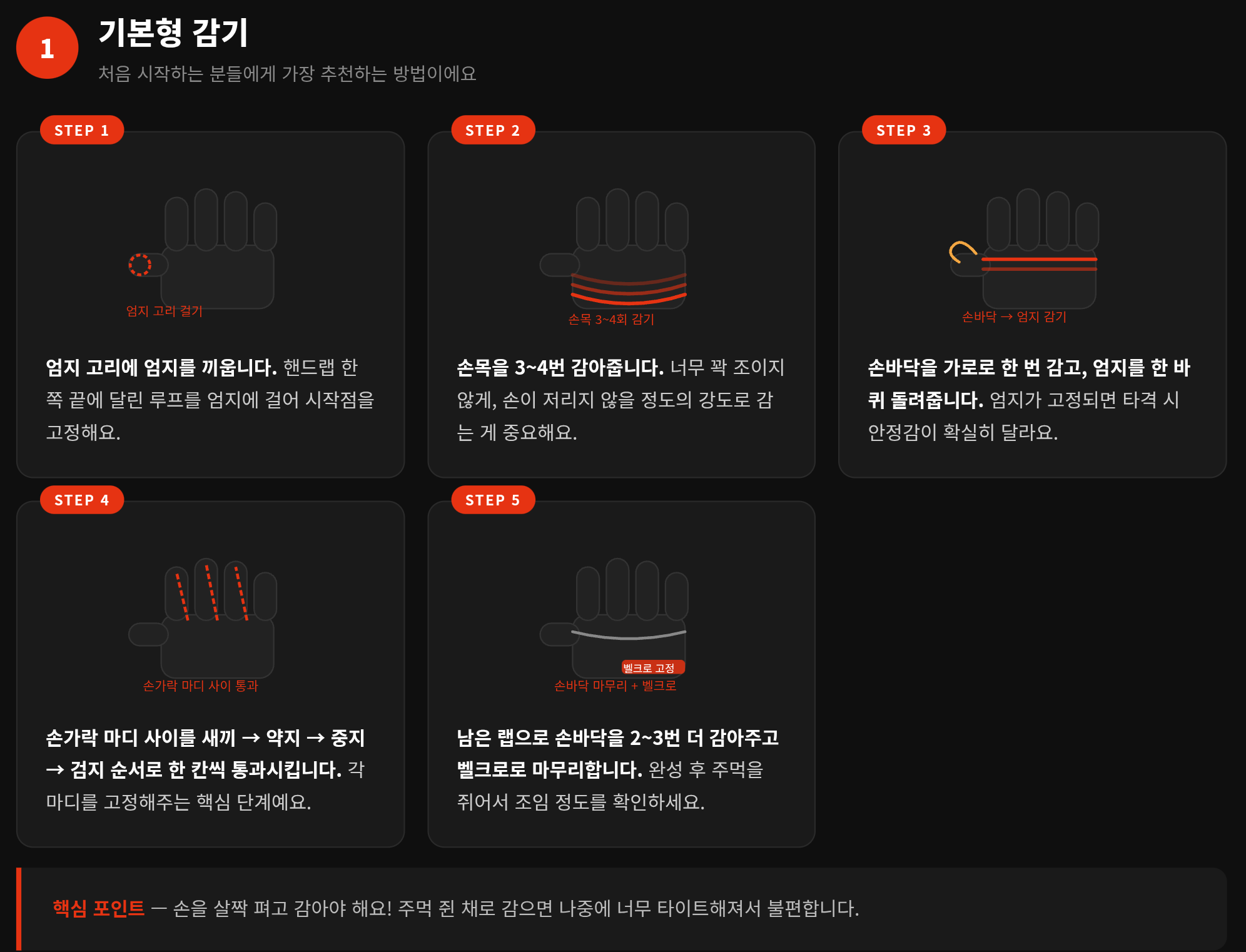 복싱할 때 핸드랩 안 하면 생기는 일 + 올바른 감는 법