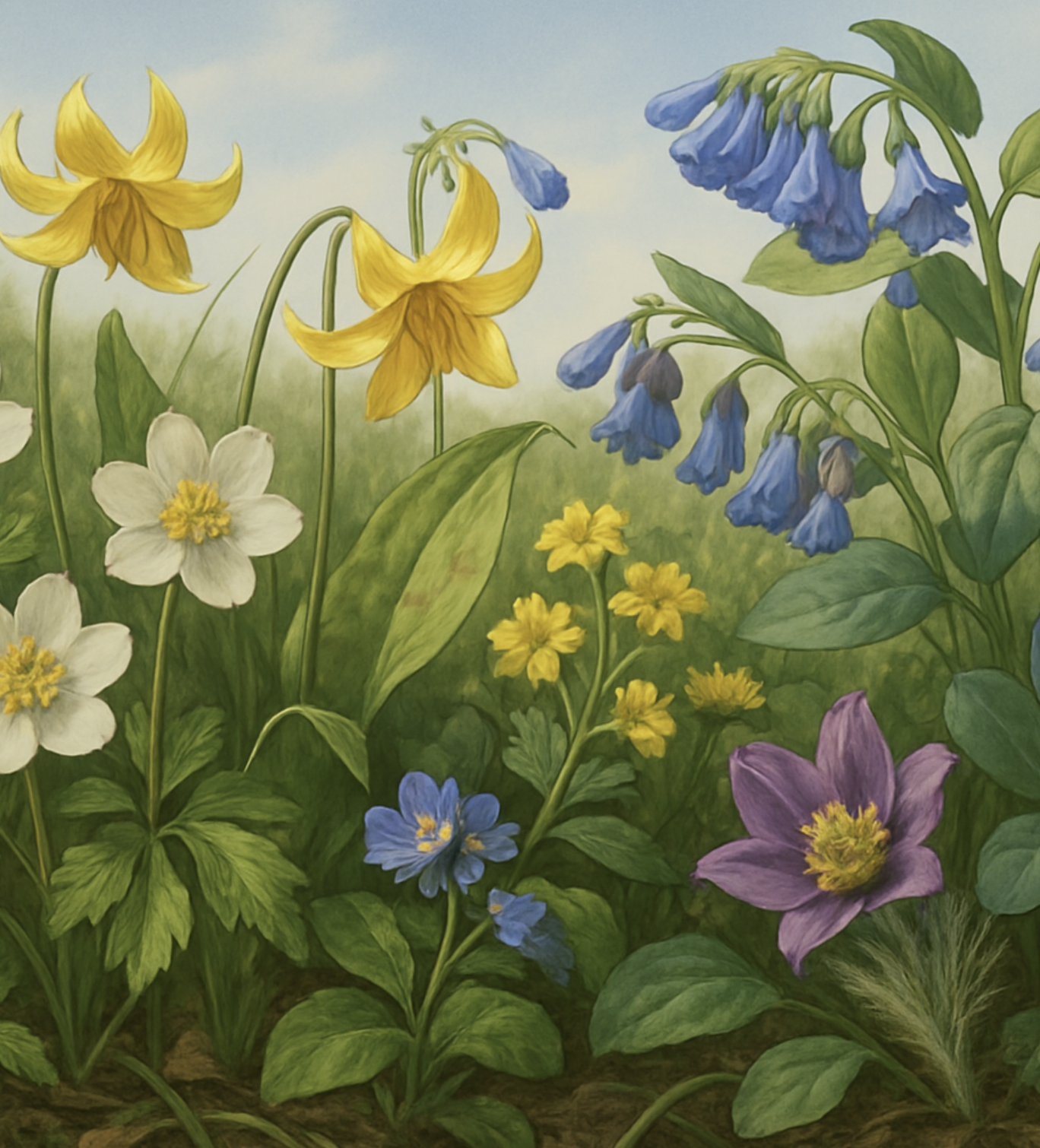 야생에서 제비꽃 채취 시, 독초 '현호색'과 반드시 구별해야 하는 이유