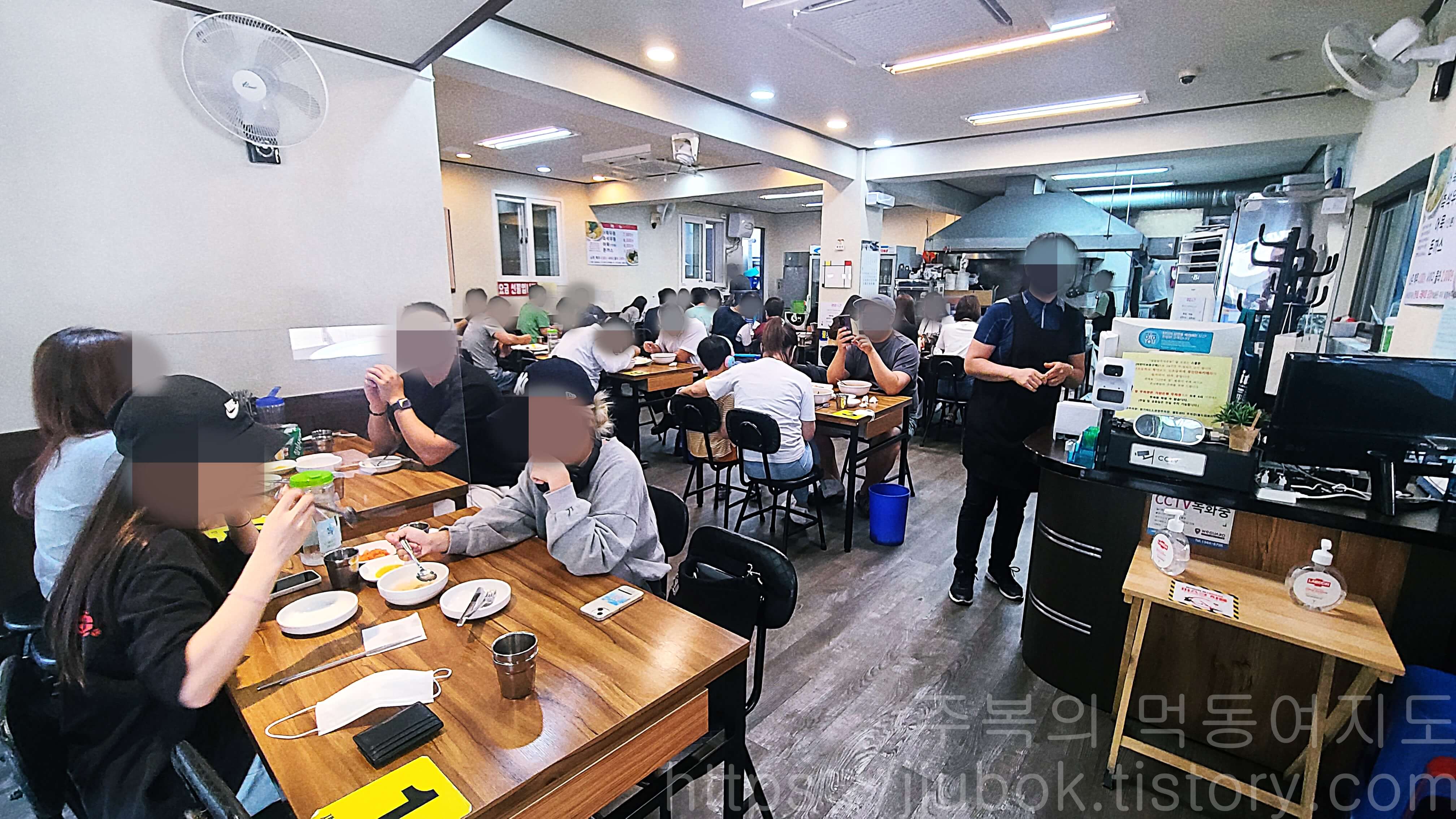 서울-망원동-망원동즉석우동-내부