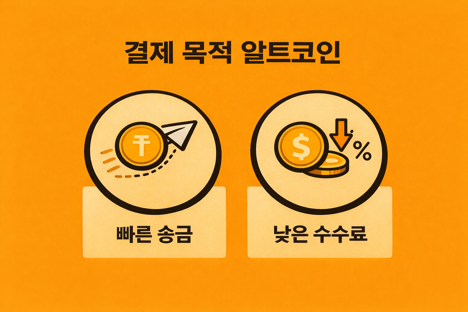 결제 목적 알트코인