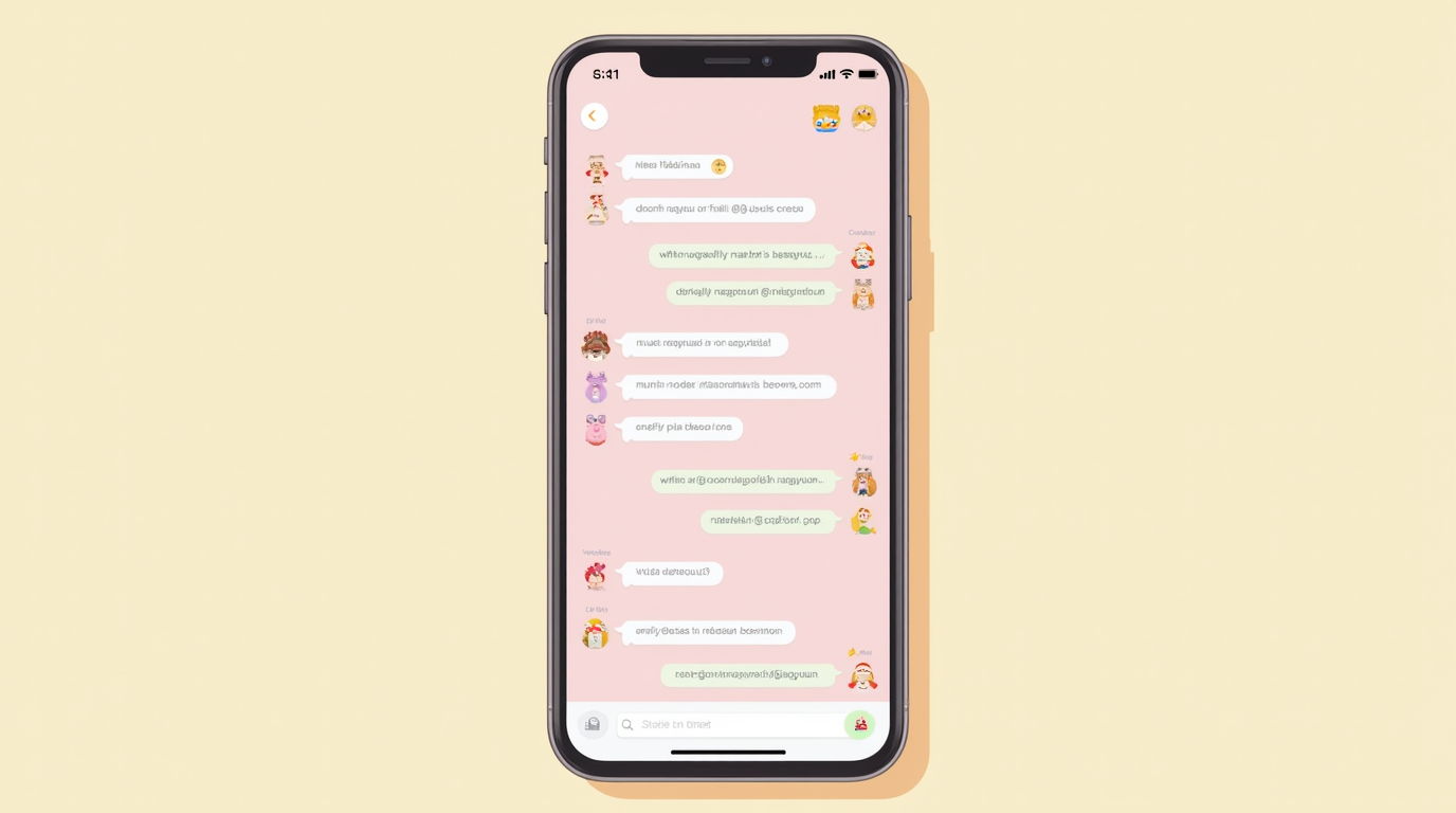 우사기 카톡 테마 공유