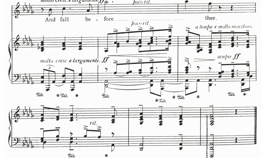 엘리자베스의 노래 악보 분석2