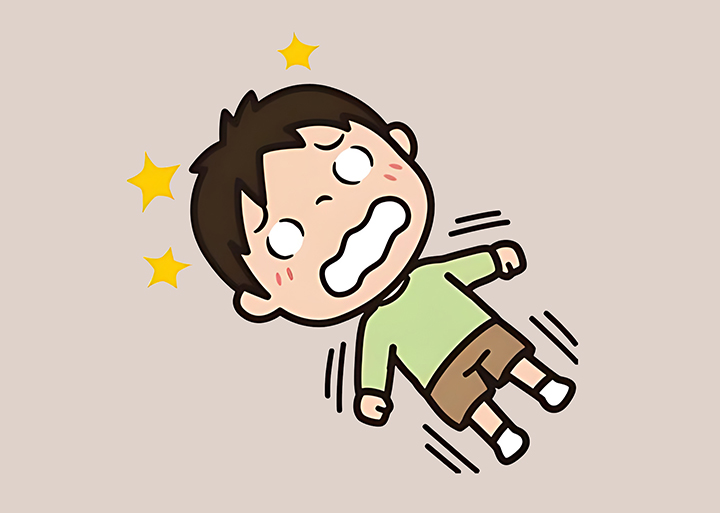 발작-증상이-발생한-남성