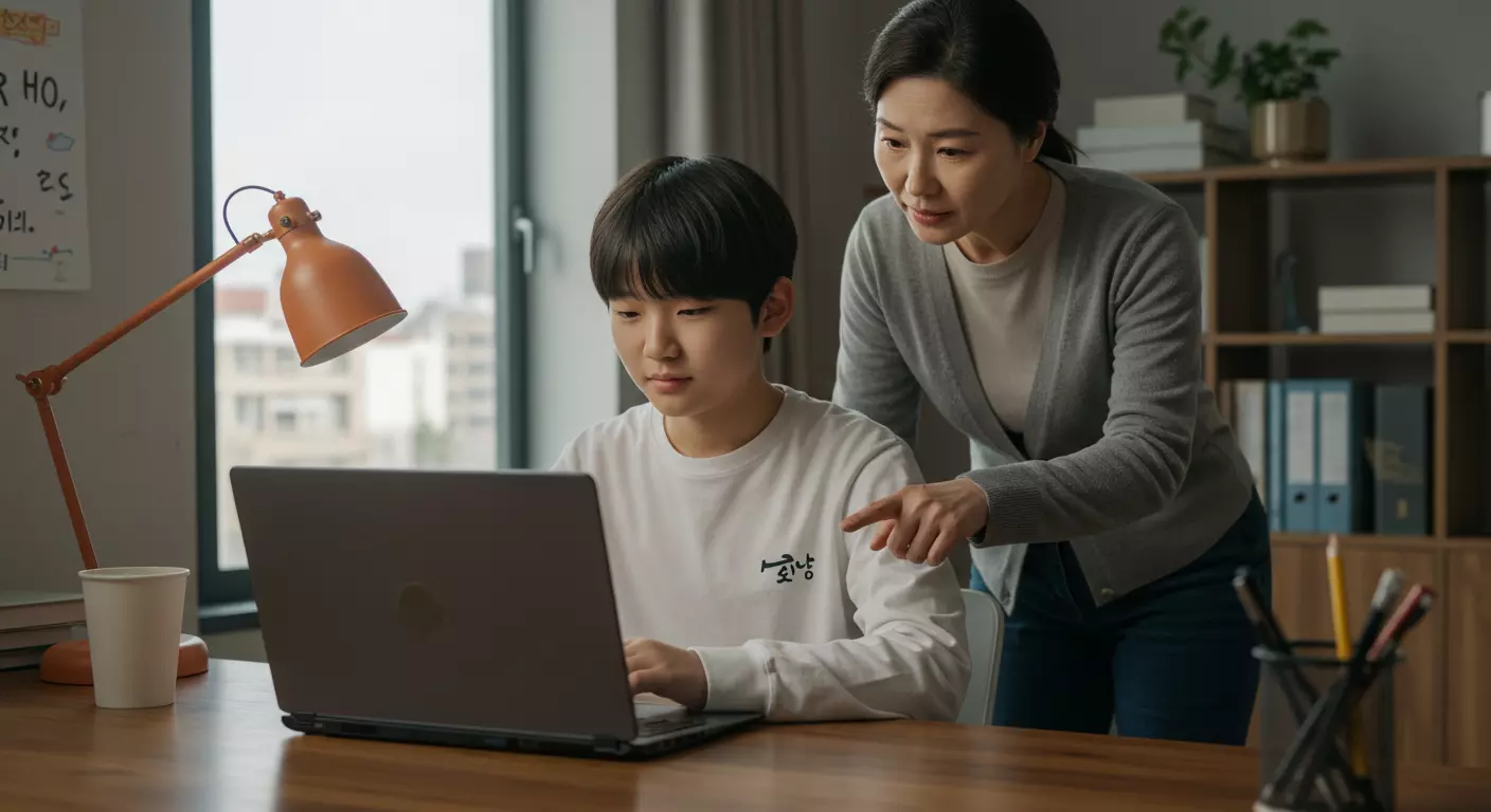 청소년 게임사이트 가입 기준 확인하는 이미지