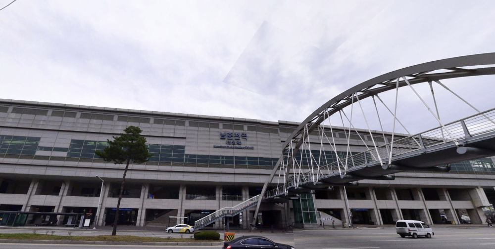 남춘천역 역사 전경