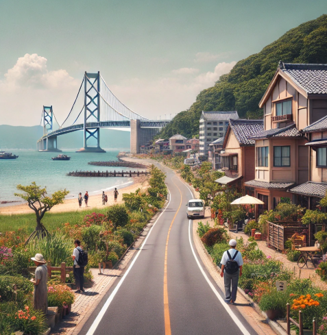 일본 아와지섬 여행 사진