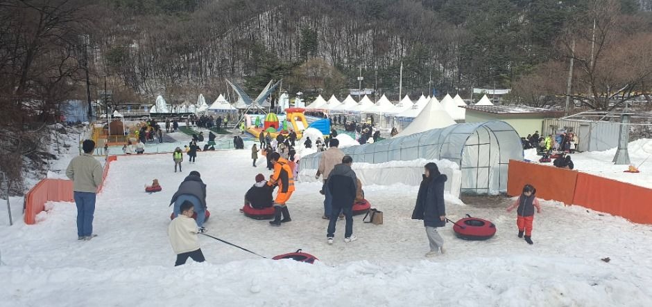 포천 백운계곡 동장군축제