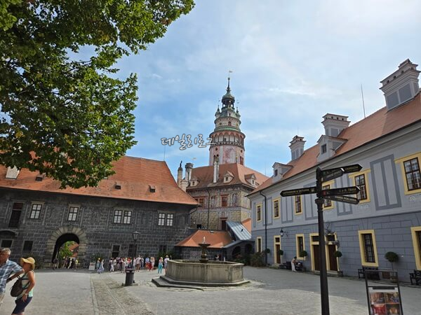 체스키크롬로프성_투어