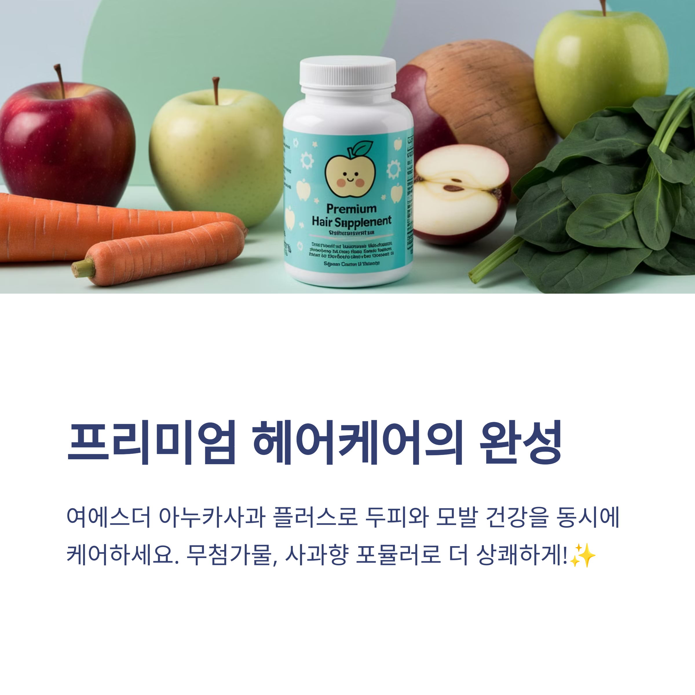 여에스더 아누카사과 플러스 맥주효모와 비오틴