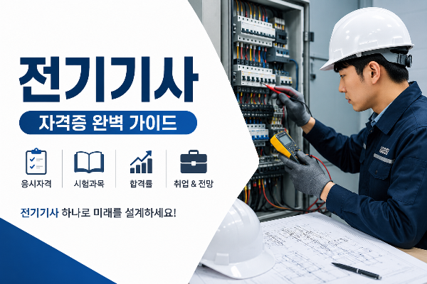 전기기사 자격증 총정리|응시자격, 시험과목, 합격률, 취업 전망