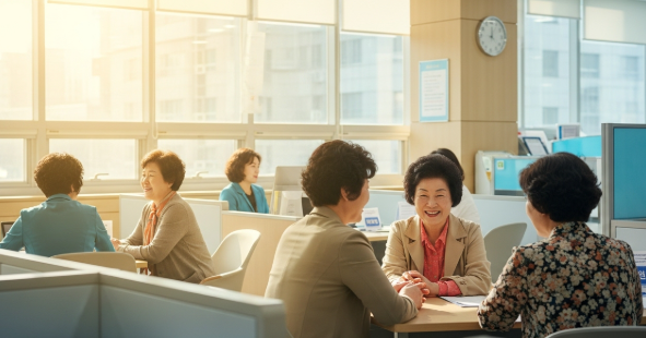 노인 일자리 신청