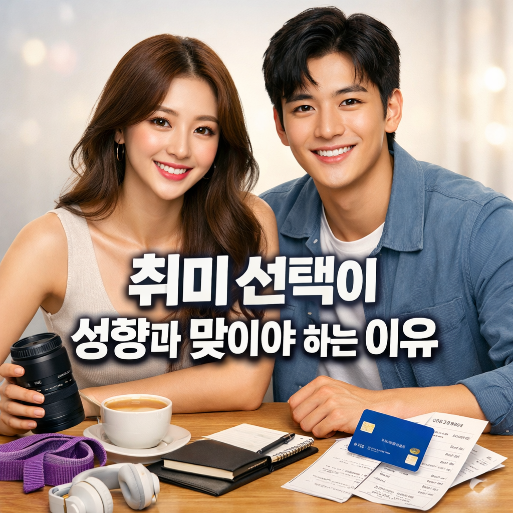 취미에 돈 새는 사람의 공통점: 성향부터 맞추면 지출이 달라져요