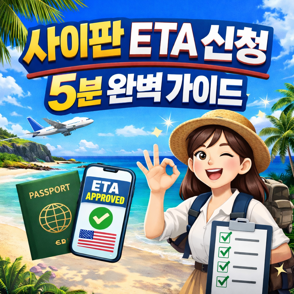공식 G-CNMI ETA 신청 사이트 바로가기