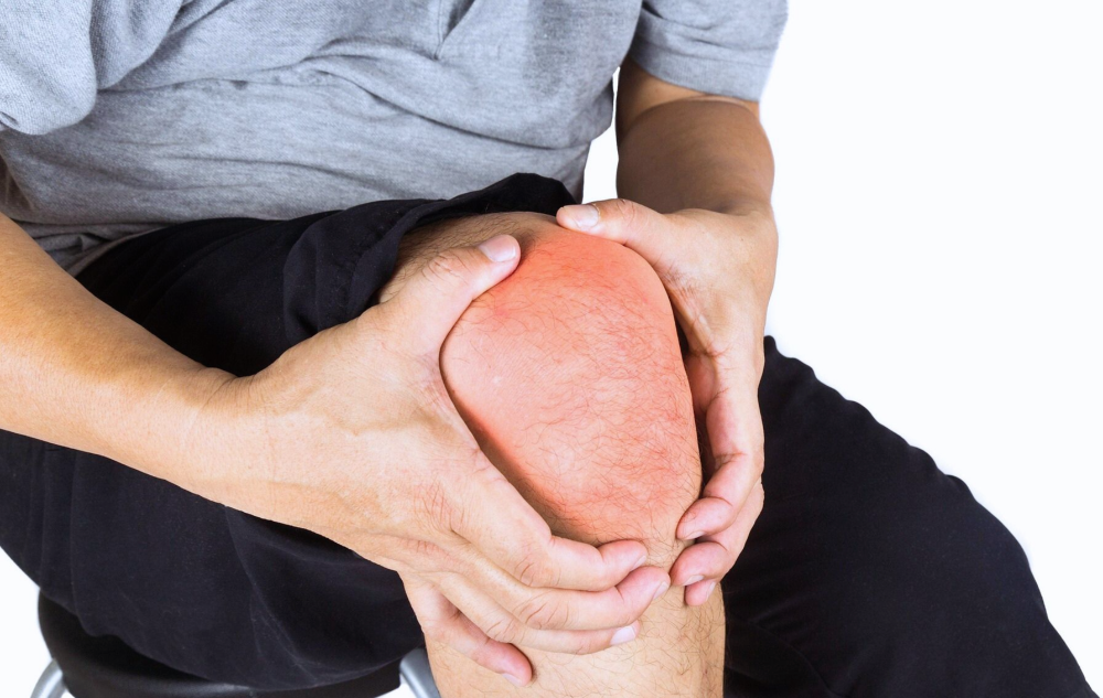 무릎 통증 사진